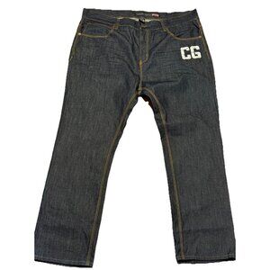 Coogi Blue Denim Jeans Men SZ 46 x 34 Streetwear‎ Punk